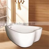 Red/ white heart shaped bathtub with manufactuer price