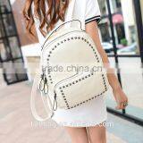 Hot Sale Korea Style Pu Leather Backpack for Girls/most Popular thumbnail-2