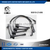 High voltage silicone Ignition wire set, ignition cable kit, spark plug wire 90919-21496 for TOYOTA