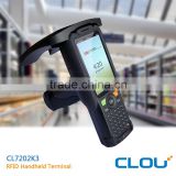 2016 hotsale barcode scanner with display 4 inch LCD screen with UHF RFID module