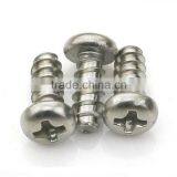 Stainless Steel Cross Pan Head Screw PB Cross Round Head Stainless Steel Screw