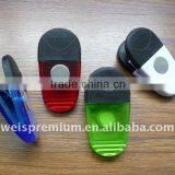 Pill Shaped Shaped Magnetic Clip