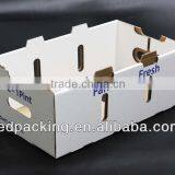 White Corrugated Paper Tray thumbnail-1