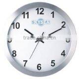 14 Inch Metal Wall Mounted Clock, Decorative Wall Aluminium Round Clock thumbnail-1