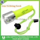 Cree Led T6 High Power Mini Diving Flashlight
