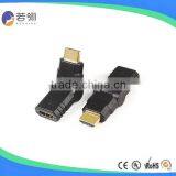 HDMI A Male to HDMI A Female Adaptor,Swing Type thumbnail-1