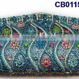CB0115-32 2015 New Design High Quality Fashion Lady Small Handbag With Nice Shining Stones Decorate for Party Match Dress