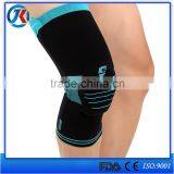 sports adjustable knitted silicon knee brace pad best selling product in europe