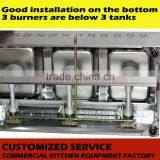 Combination Cooking Equipment Counter Top Pasta Cooker Fryer Oden Boiler for Restaurant thumbnail-3