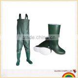 190D Nylon pvc fishing chest wader