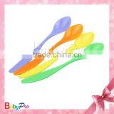 Supplier Promotional Wholesale Baby Products Eco-friendly Material Colorful Designs Plastic Spoon Baby Spoon thumbnail-6