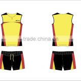 sublimation volleyball team uniform / wholesale volleyball shirt