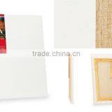 Stretched Canvas Framed Linen Extra fine grain 230 g/m2