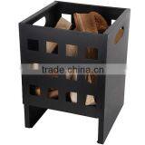 Esschert Design Square Shaped Outdoor Garden Fire Basket thumbnail-5