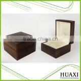 Factory Manufacturer Cheap Dark Brown Branded Wooden MDF Watch Box
