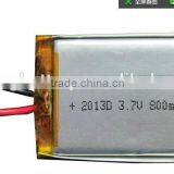 603443 800mah Rechargeable 3.7v Li-polymer Battery Quality Choice