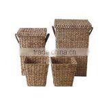 Water Hyacinth Laundry Basket thumbnail-1