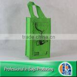 Lead-free Screen Logo Non Woven 2 Bottle Beer Bottle Bag thumbnail-1