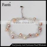 Wholesale Fashion Beads Bracelets Mix Color Pearl Jewelry thumbnail-1