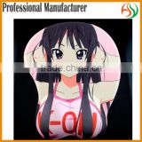 AY Sexy Anime gel Wrist Rest silicone rubber mouse pad,silicone custom boob mouse pad