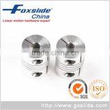 FOXSLIDE 10mm x 10mm Aluminium Clamp Type CNC Beam Coupling Wholesale thumbnail-3