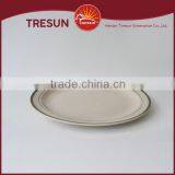 10.5" Cheap Ceramic Plates Dishes Unique Shape Dinner Plate Restaurant Dinner Plate Indian Dinner Plate thumbnail-2