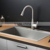 CUPC 304 Steel Topmount Single Bowl Kitchen Sink Direct Buy China thumbnail-5