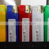 Cheap Five Solid Colors Electronic Plastic Lighter