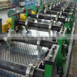 Flexible Aluminium and Stainless Cable Tray Roll Forming Machine With PLC Control