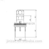 Commercial Kitchen Equipment Stainless Steel Bullet Foot thumbnail-3