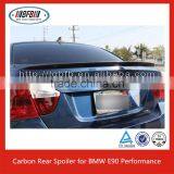 For BMW E90 05~12 3 Series E90 Performance Style Carbon Fiber Trunk Spoiler thumbnail-2