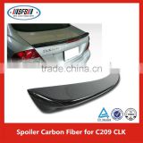 Black CF Carbon Rear Trunk Spoiler Fit For B ENZ CLK C209