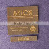 Dark Color With Bright Letters Fashion Woven Clothing Labels For Bags thumbnail-6