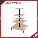 Four Tiered Rectangle Retail Clothing Display Table thumbnail-1