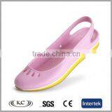 beautiful decoration super lightweight cute pvc clogs