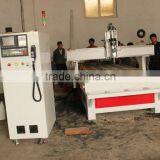 Woodworking 8 Tools Automatic Changing Cnc Router With 4 Axis Rotating Aixs