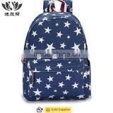 Chinese Hot Selling Unisex Boys Girls Canvas College Backpack thumbnail-5