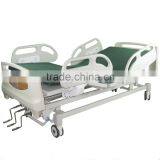 High Quality Manual 4 PP Side Rail Hospital Bed Wholesale thumbnail-2