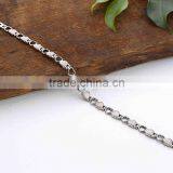 Wholesale China 316l Stainless Steel Metal Friendship Health Bio Magnetic Pure Energy Bracelet thumbnail-4