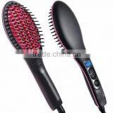 Hair Straightener Comb Electric LCD Auto Temperature Control Iron Brush thumbnail-3