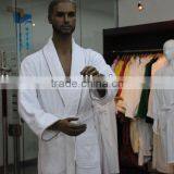 Cotton Velour Bathrobe New Design Robe Cotton Velour Bathrobe New Design Robe thumbnail-2