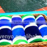 100% cotton 5 super high great colorful pool towel(pt-017)
