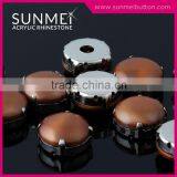 Made in Taiwan Products Dark Brown Flat Plastic Beads for Decorations thumbnail-3