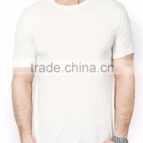 Men's Plain T Shirt Cotton Elastane