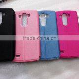 Leather Flip Case Magnetic Window Smart Cover For LG G3 Cell Phone thumbnail-3