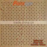 Wooden Acoustic Perforated Gypsum Ceiling Tile Made in China Good Quality Soundproof thumbnail-1