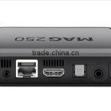 Iptv Mag250 With hd Cable Wifi Adapter CAt5 Optional IN STOCK Mag250 Iptv UK EU US PLUG Mag 250 Iptv Box thumbnail-3