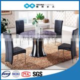 TB elegant square/round marble top dining table designs factory direct