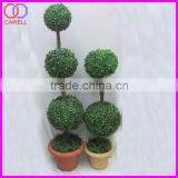 Led Lighted Silk Artificial Topiary Grass Ball Tree