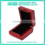Red Small Square Wooden Box,Small Size Jewelry Packaging Box thumbnail-5